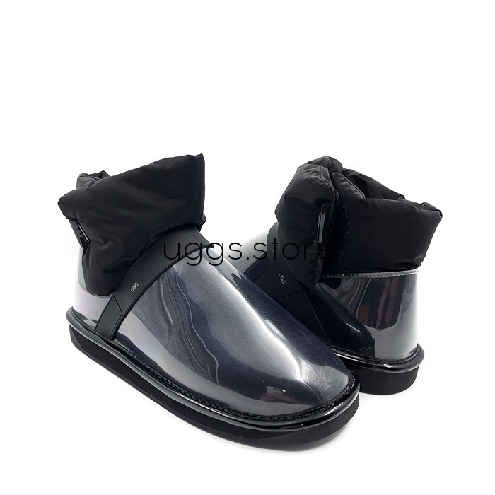 Clear Quilty Boots Black - uggs.store