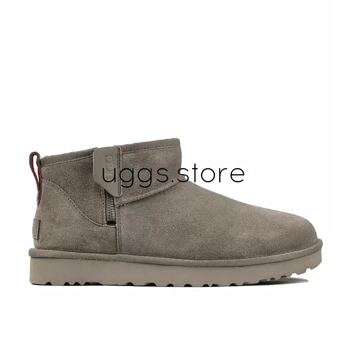 Classic Ultra Mini Zip Men's Smoke Plume - uggs.store