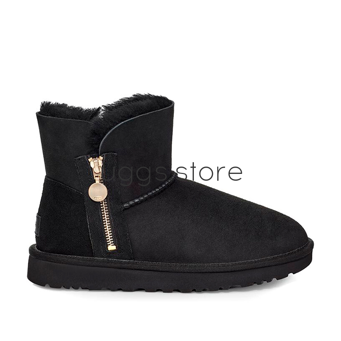 Bailey Zip Mini Black - uggs.store