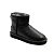 Classic Mini Black Leather (Кожа) - uggs.store