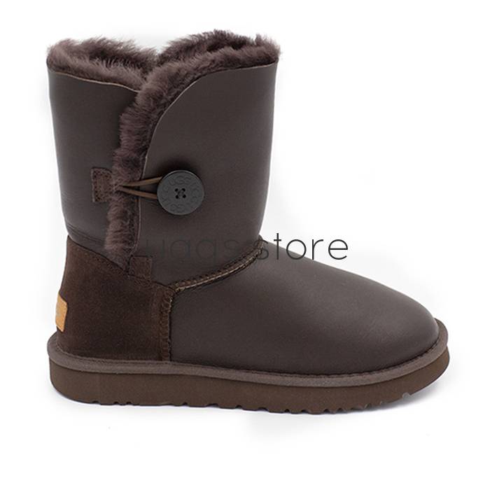 Bailey Button Metallic Chocolate (влагостойкие) - uggs.store