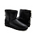 Classic Mini Zip Metallic Black (влагостойкие) - uggs.store