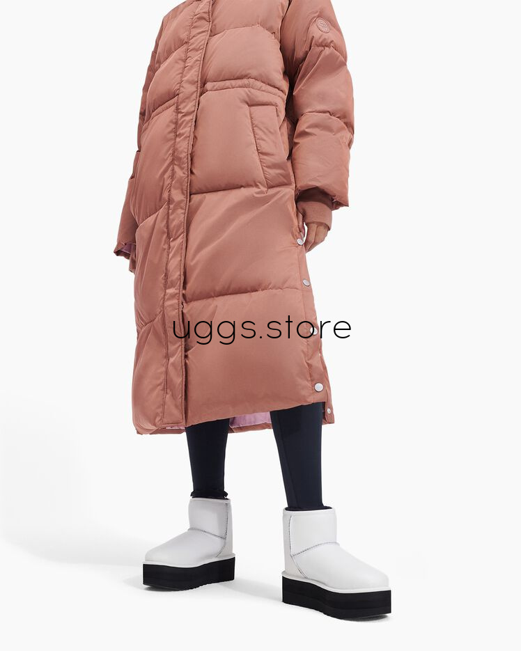 Купить UGG Classic Mini Platform Matte White - Оригиналы UGG!