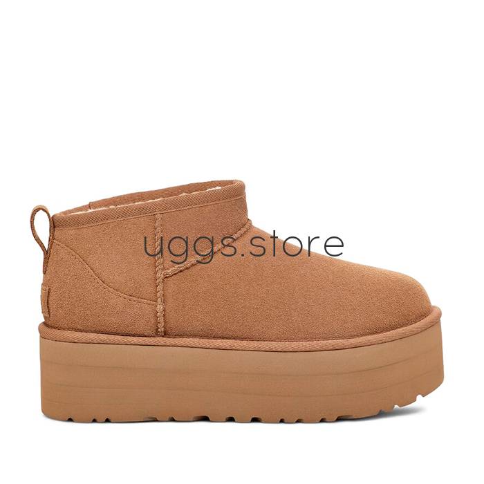 Classic Ultra Mini Platform Chestnut - uggs.store