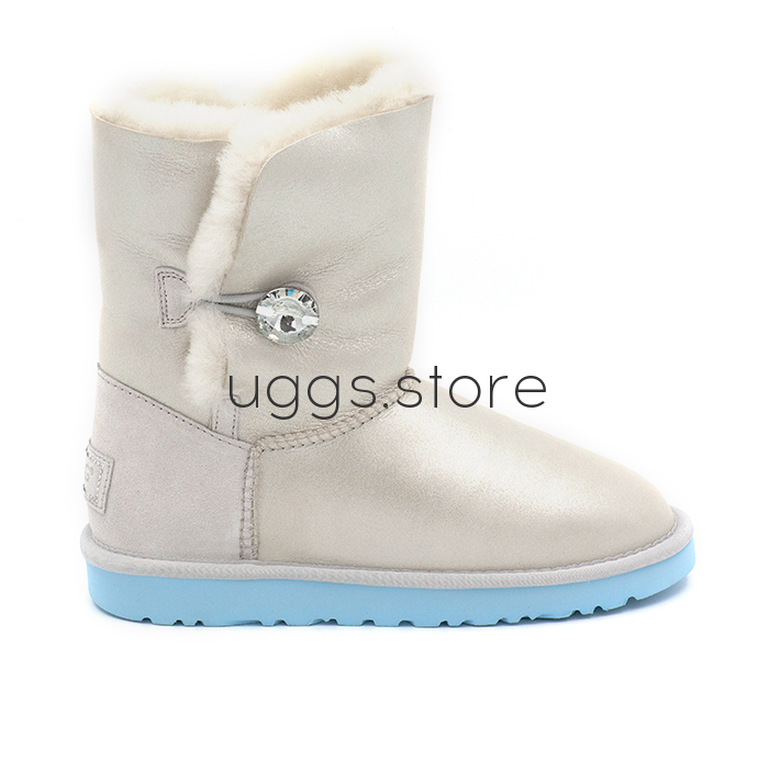 Bailey Button Kid's I DO White (влагостойкие) - uggs.store