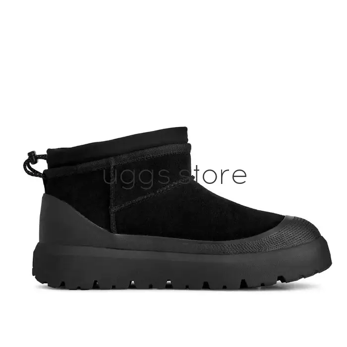 Ultra Mini Hybrid US Black - uggs.store