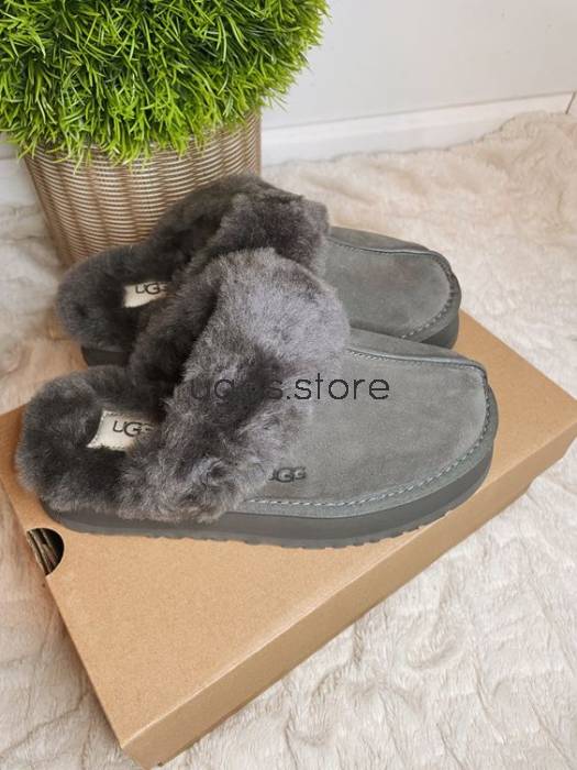 Тапочки Disquette Grey - uggs.store