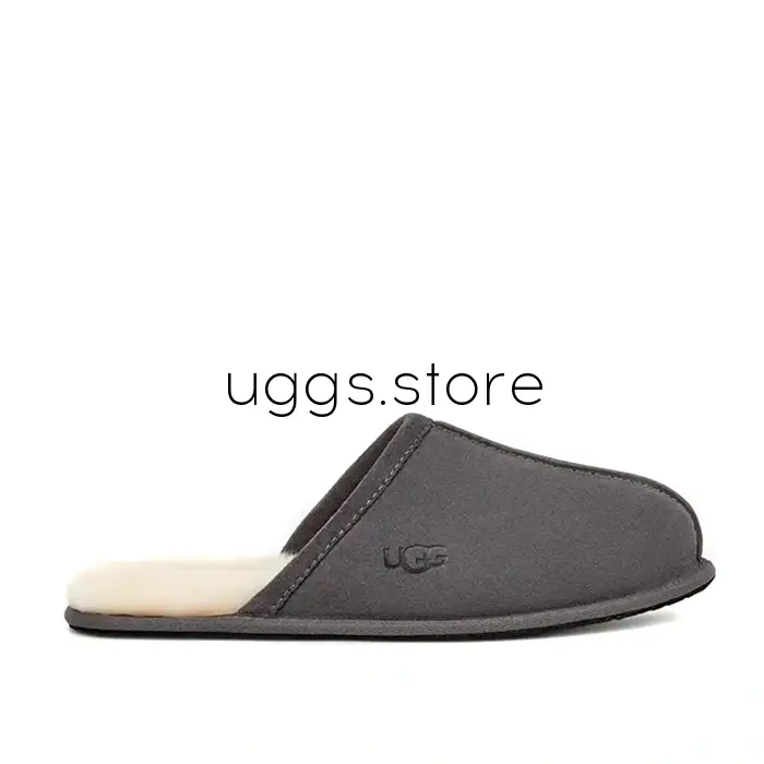 Тапочки Men's Scuff Slipper Dark Grey - uggs.store