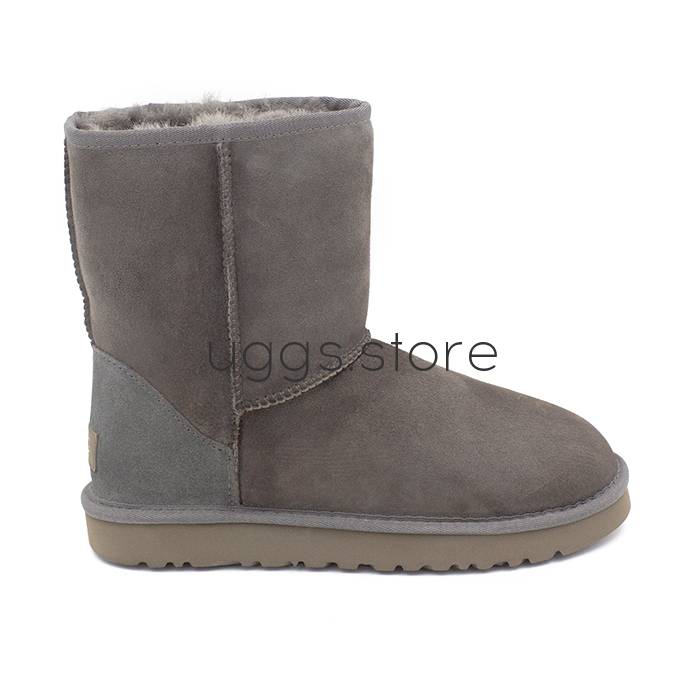 Classic Short II Boot Men's Grey - uggs.store