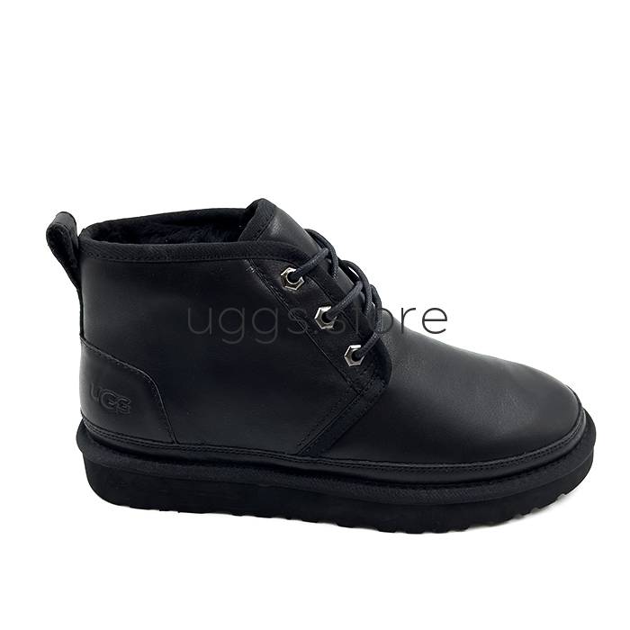 Neumel Men's Leather Black (кожа) - uggs.store