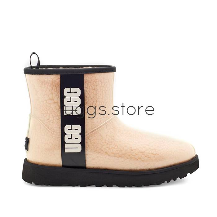Classic Clear Mini Natural / Black - uggs.store