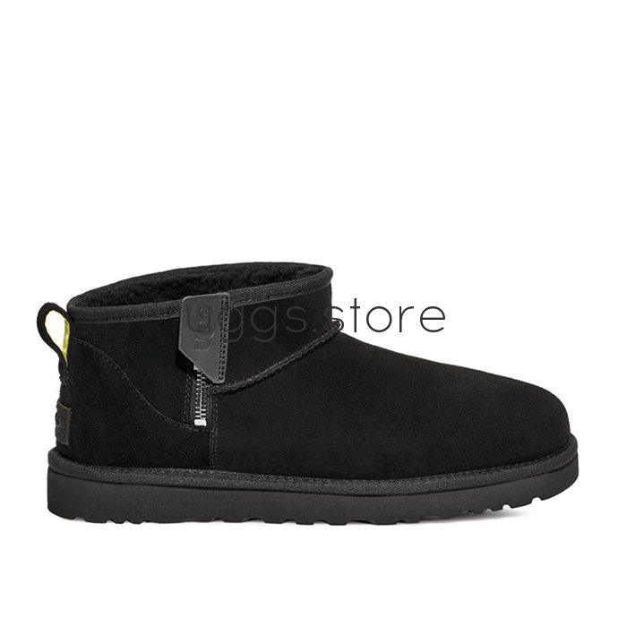 Classic Ultra Mini Zip Men's Black - uggs.store