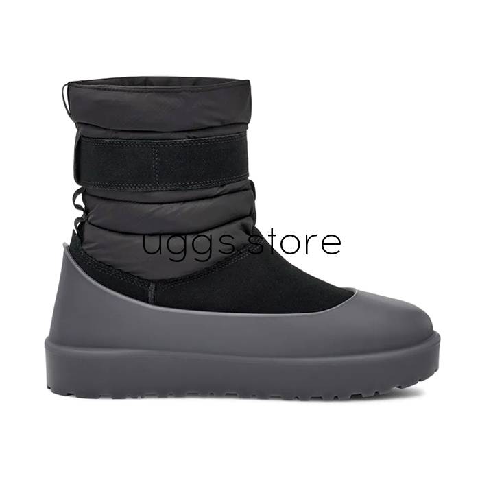 Classic Short Pull-on Weather Black - uggs.store