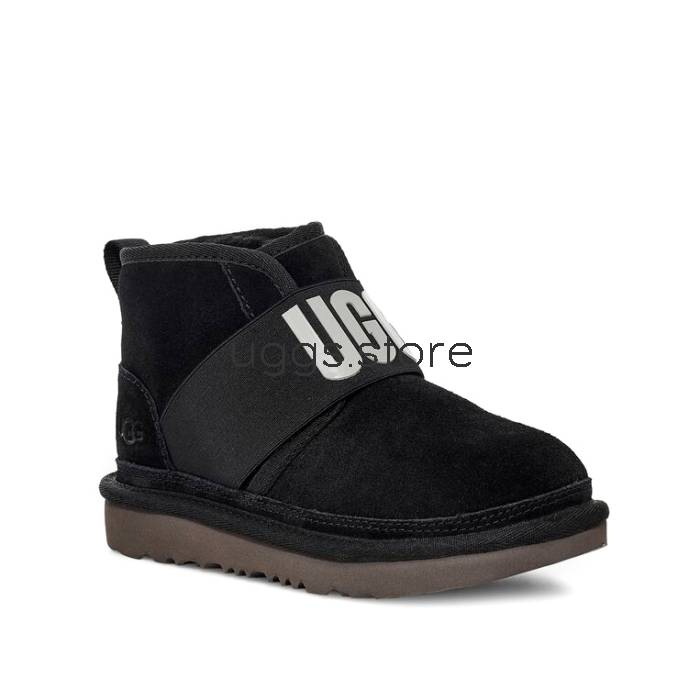 Neumel II Graphic Kid's Black - uggs.store