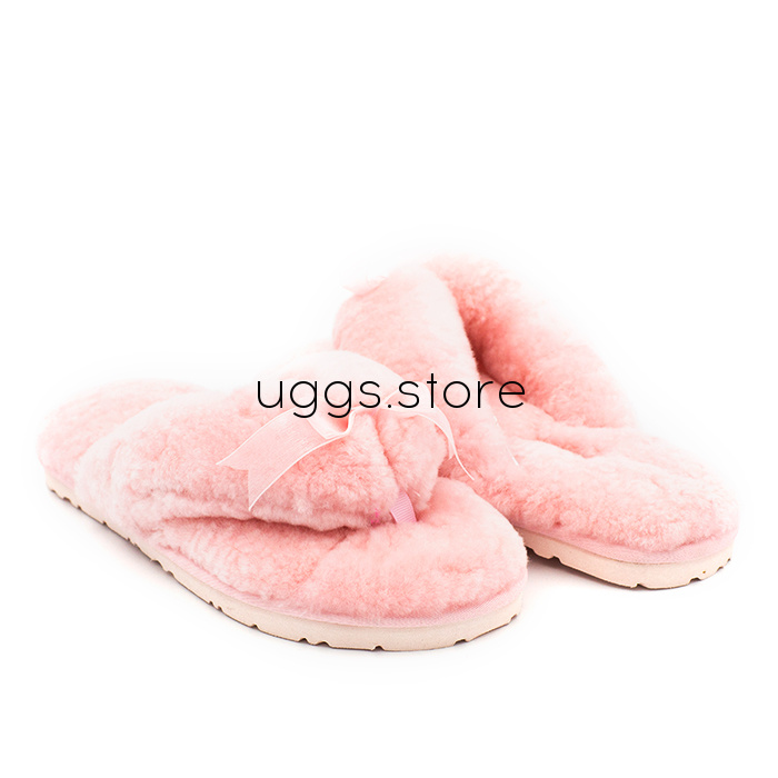 Тапочки Fluff Flip Flop II Pink - uggs.store