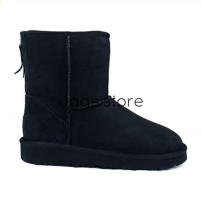 Classic Short Zip Men's Black - uggs.store