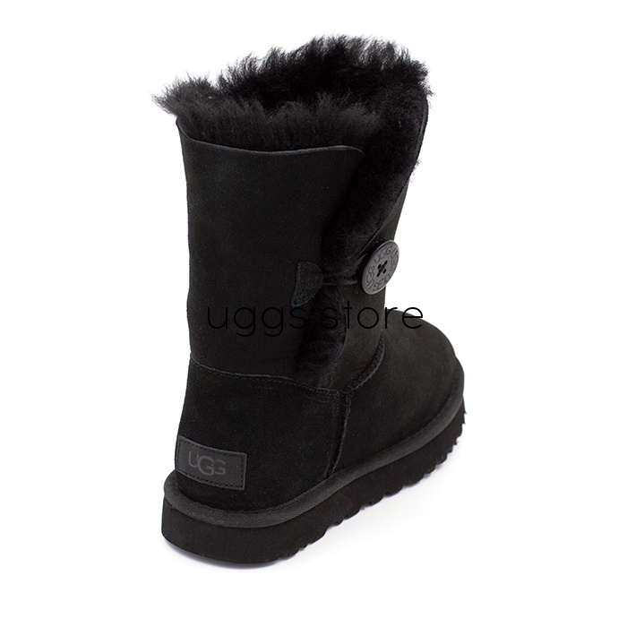 Bailey Button Kid's Black - uggs.store