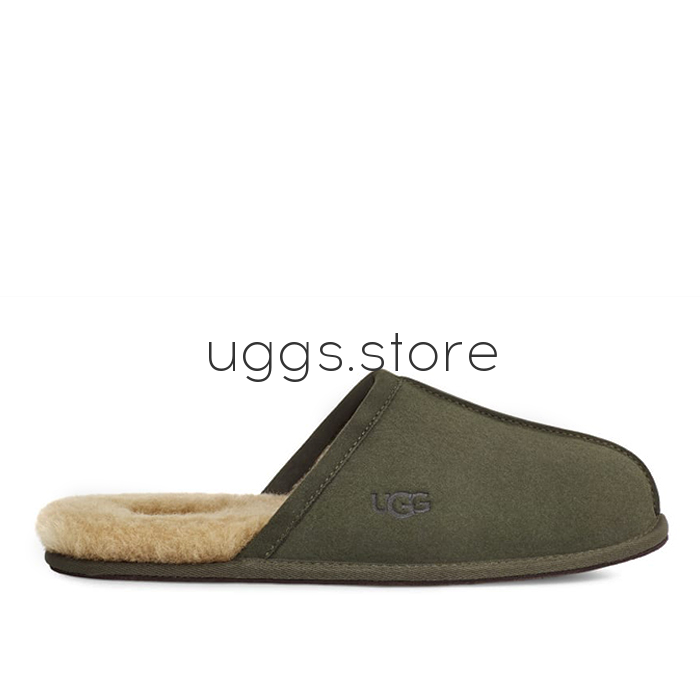 Тапочки Men's Scuff Slipper Olive - uggs.store