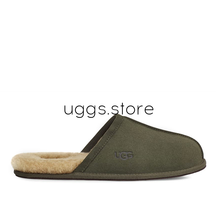 Тапочки Men's Scuff Slipper Olive - uggs.store