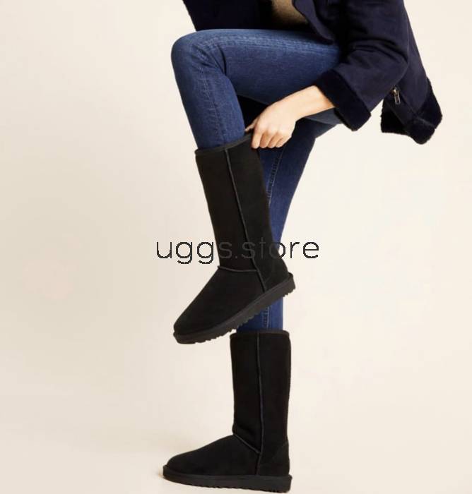 Classic Tall II Black - uggs.store
