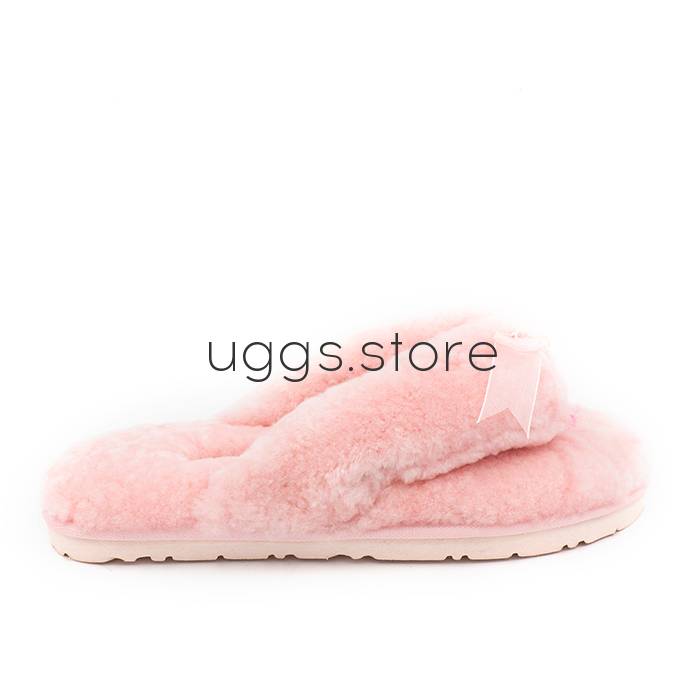 Тапочки Fluff Flip Flop II Pink - uggs.store