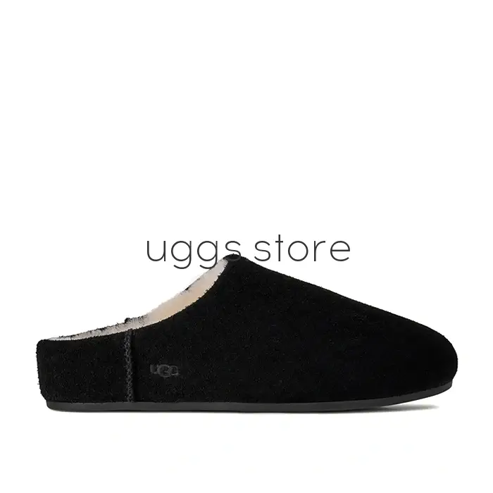 Тапочки Elea Slip-on Black - uggs.store