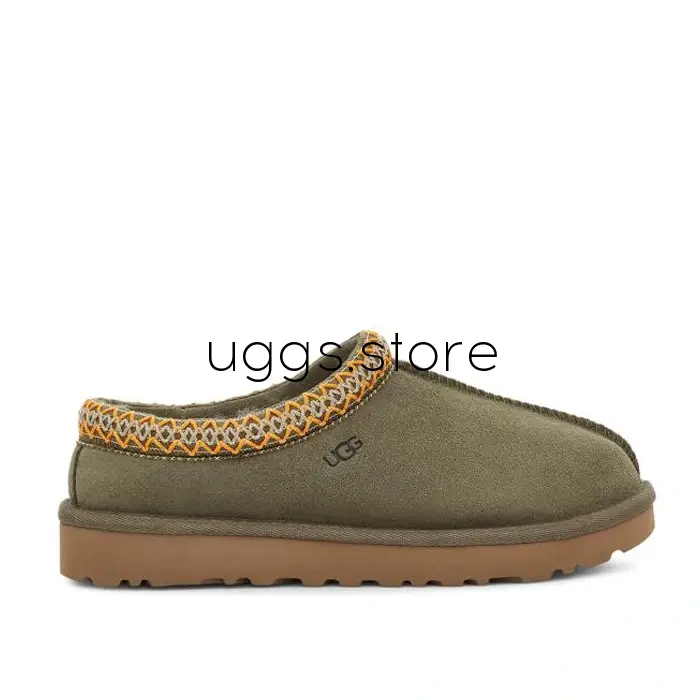 Tasman Slip-on Burnt Olive - uggs.store