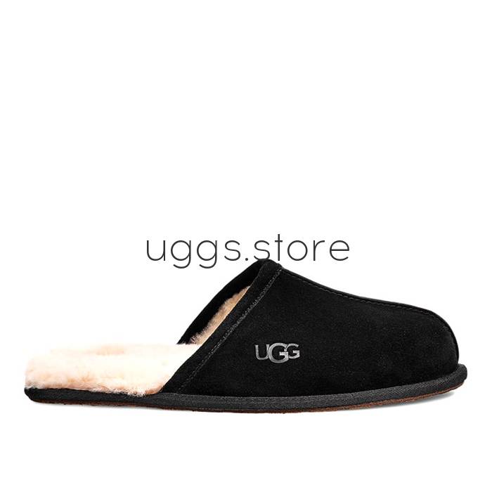 Тапочки Men's Scuff Slipper Black - uggs.store