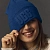 Шапка UGG 3D Graphic Logo Beanie Blue - uggs.store