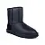 Classic Short Zip Metallic Black (влагостойкие) - uggs.store