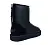 Classic Short Zip Metallic Black (влагостойкие) - uggs.store