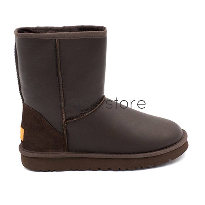 Classic Short Metallic Chocolate (влагостойкие) - uggs.store
