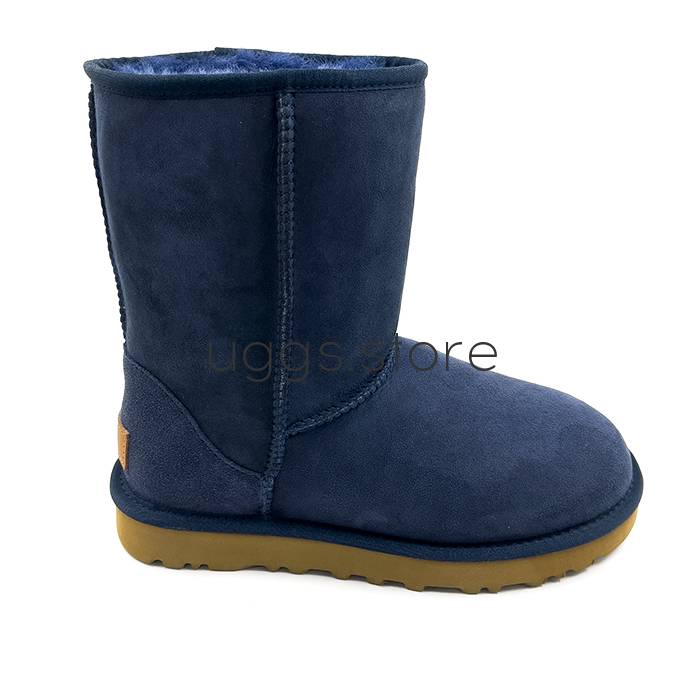 Classic Short II Boot Men's Navy - uggs.store