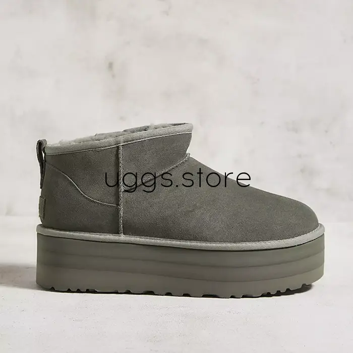 Classic Ultra Mini Platform Grey - uggs.store