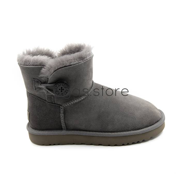 Mini Bailey Button II Grey - uggs.store