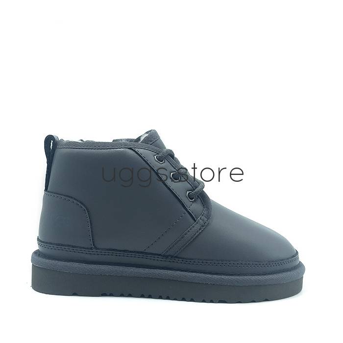 Neumel Zip Kid's Leather Grey - uggs.store
