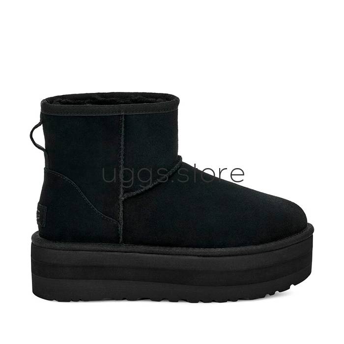 Classic Mini Platform Black - uggs.store