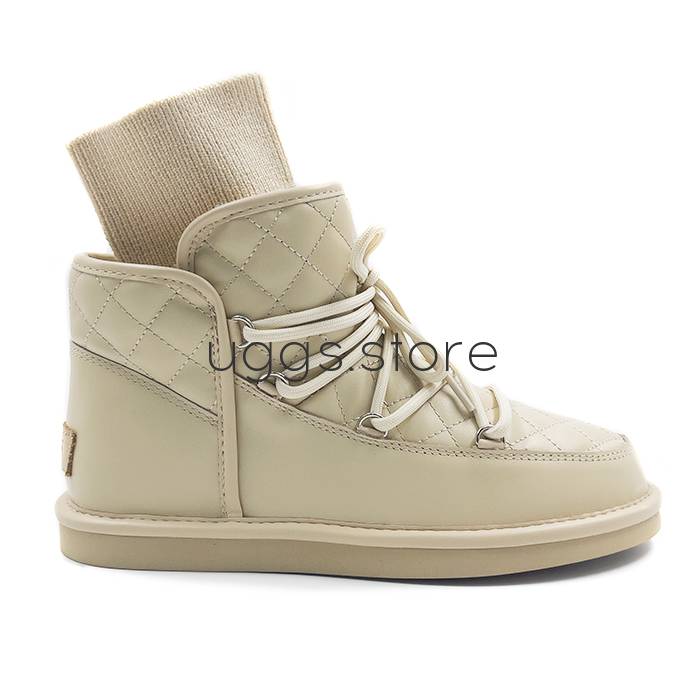 Levy Women's Leather Sand (кожа) - uggs.store