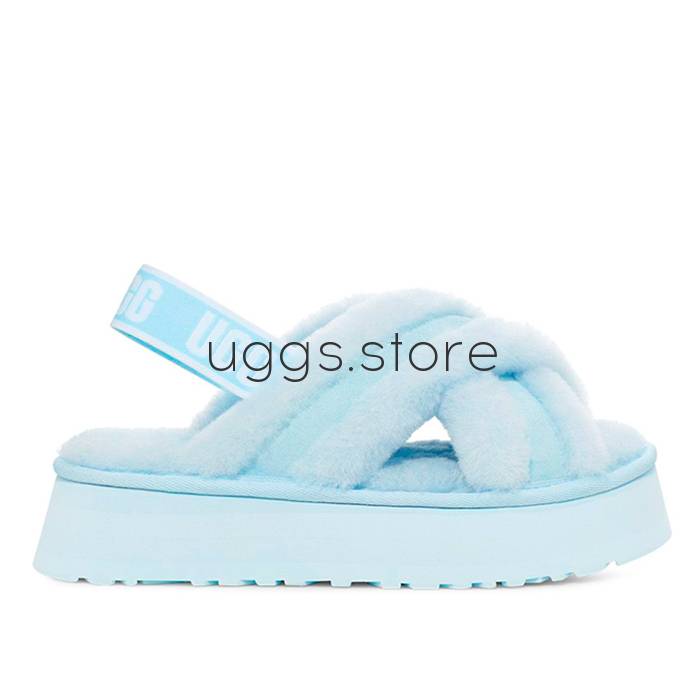 Disco Cross Slide Blue - uggs.store