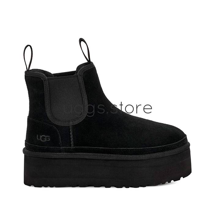 Chelsea Platform Black - uggs.store