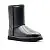 Classic Short Black Leather (кожа) - uggs.store