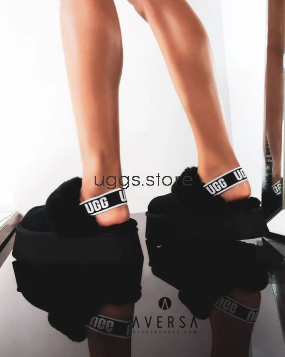 Тапочки Funkette Black - uggs.store
