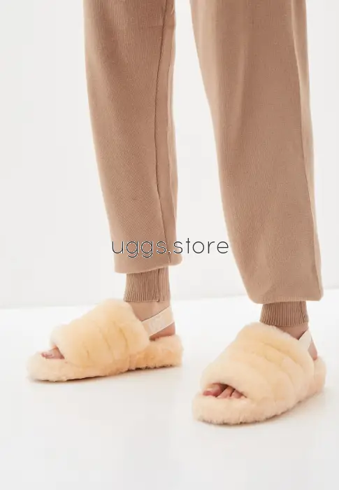 Сандали Fluff Yeah Slide Cappuccino - uggs.store