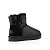 Mini Bailey Button Metallic Black (непромокаемые) - uggs.store