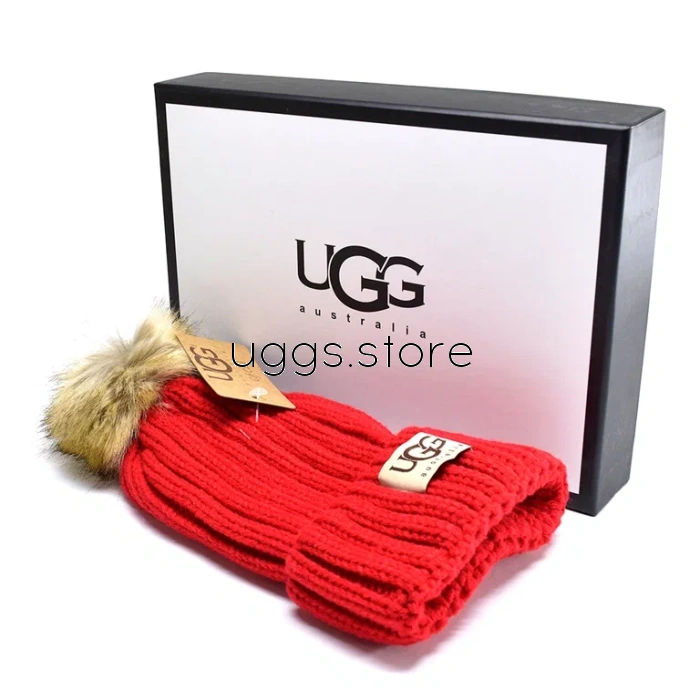 Шапка UGG Hat II Red - uggs.store