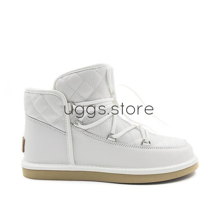 Levy Women's Leather White (кожа) - uggs.store