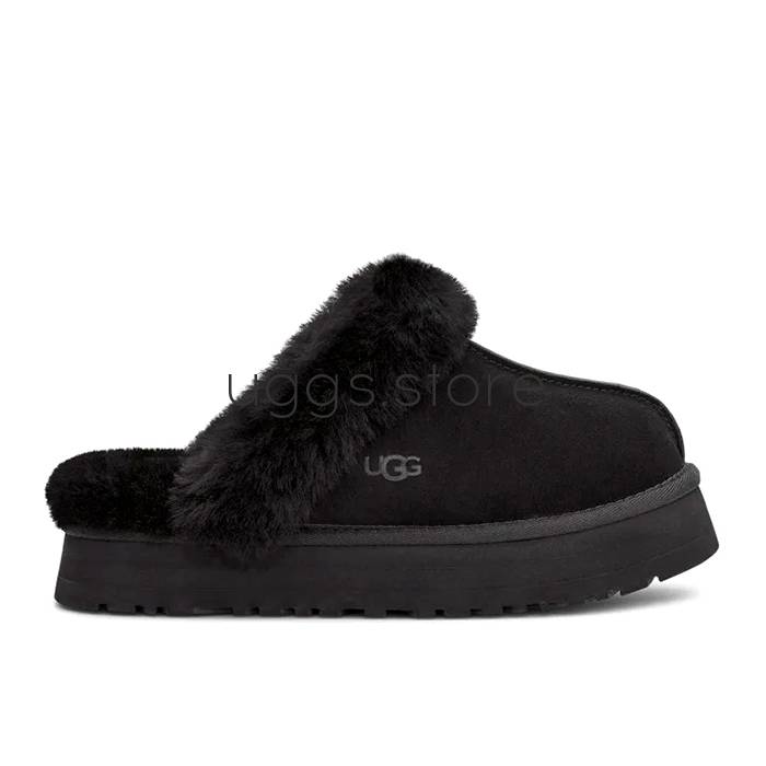 Тапочки Disquette Black - uggs.store
