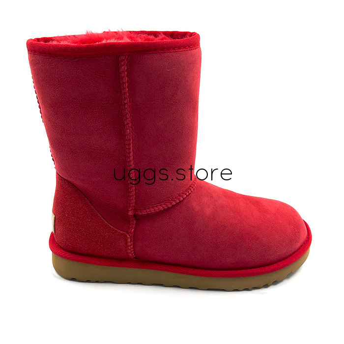 Classic Short II Red - uggs.store