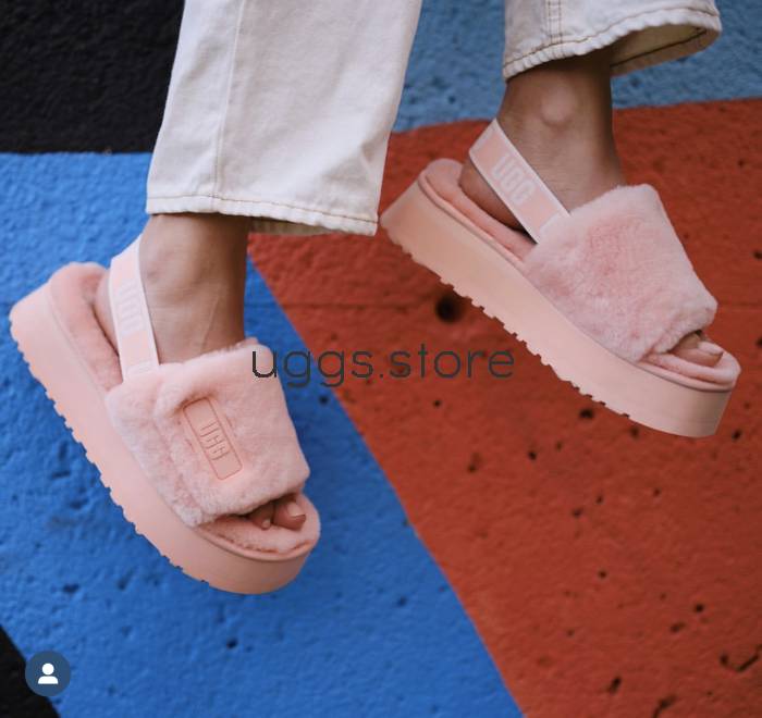 Slippers Disco Slide Pink - uggs.store