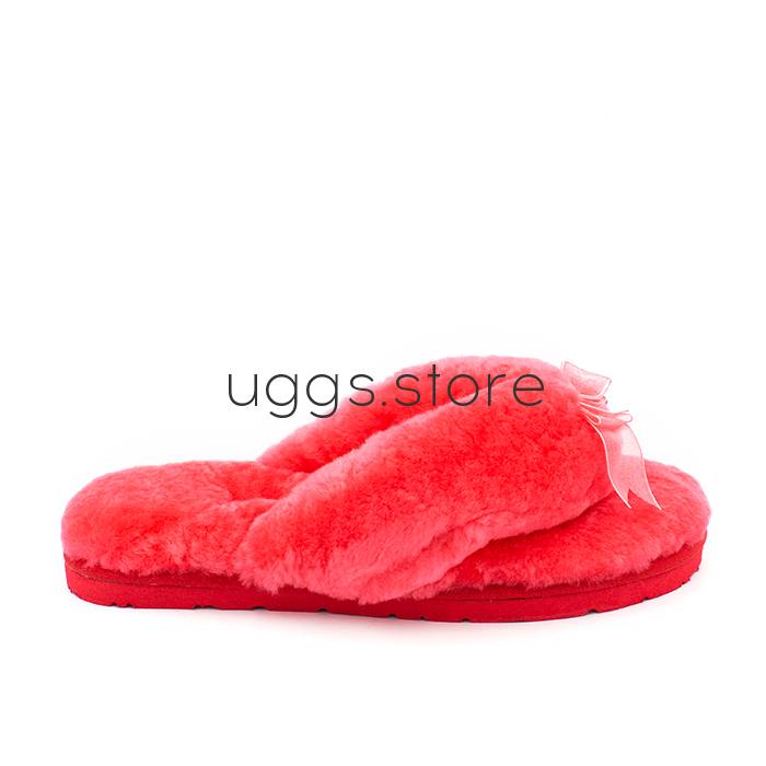 Тапочки Fluff Flip Flop II Watermelon - uggs.store